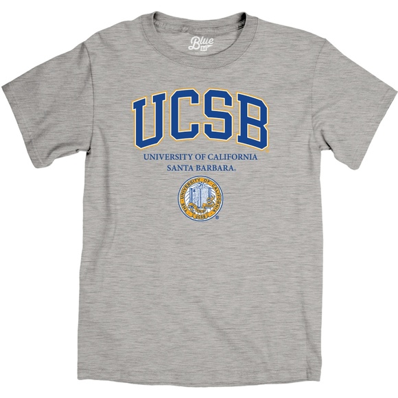 Clayson | Shirts | Uc Santa Barbara Ucsb Seal Mens Tee Shirt | Poshmark